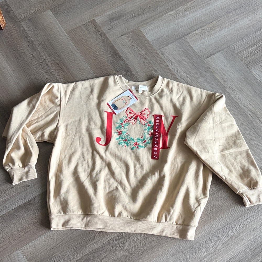 State of Mind Beige Joy Sweater